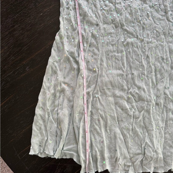 Intimately Free People Dress Womens Just Watch Me Slip Sequin Halter - Picture 8 of 9